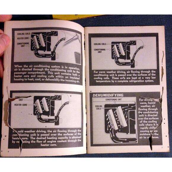 Vintage Original 1955 "Chevrolet Air Conditioning Training Theory & Operation" - Picture 3 of 7